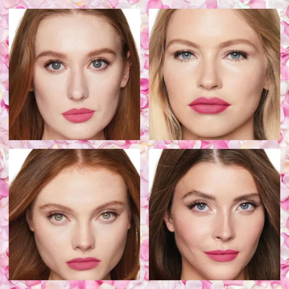 Charlotte Tilbury Hollywood Lips Matte Lip Gloss - Pin Up Pink - NIB - $34 MSRP - Picture 3 of 11